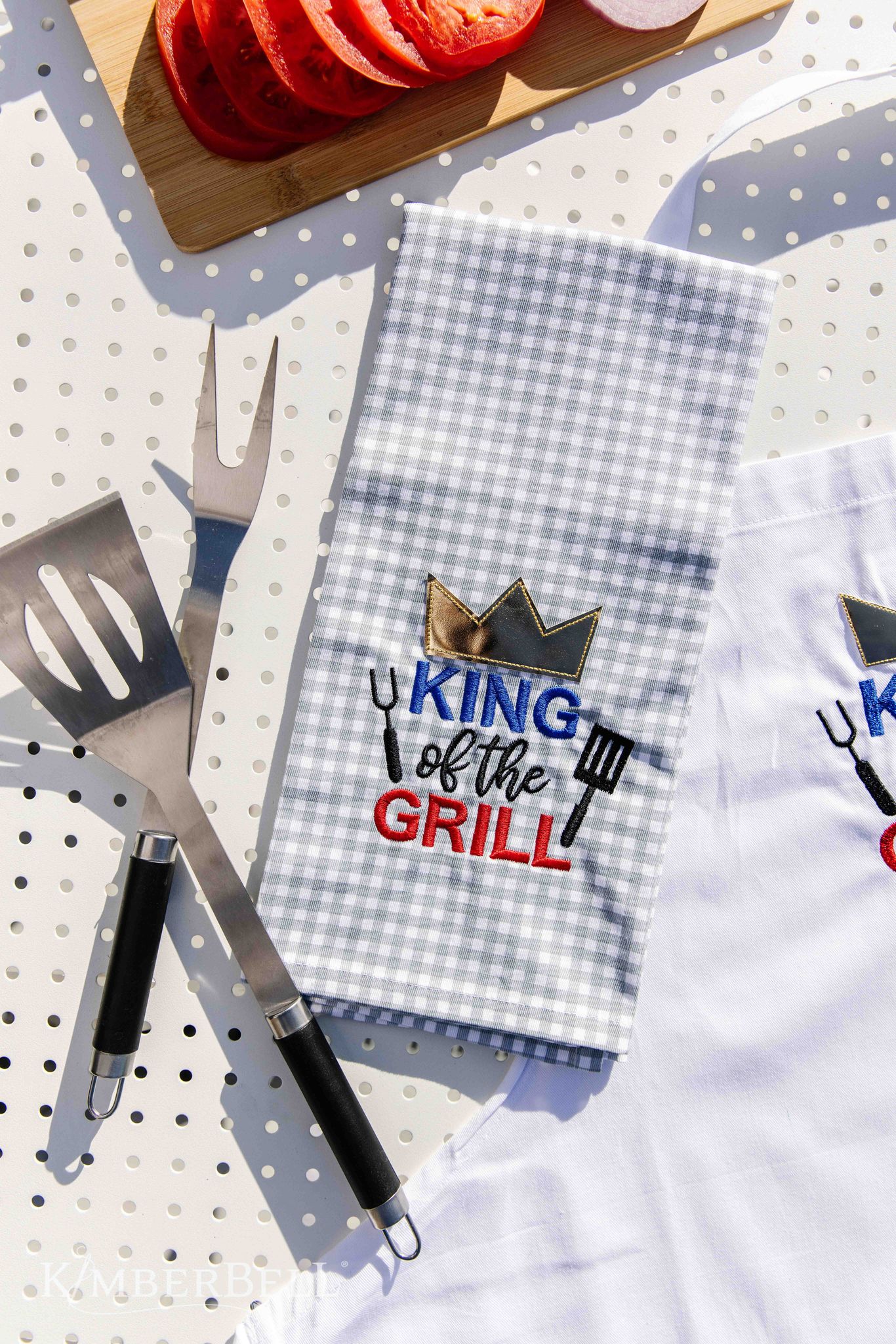 It's Kimberbell's Red, White & BBQ Machine Embroidery Spark Event!